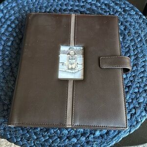 Brown Photo Album with closing Clasp.